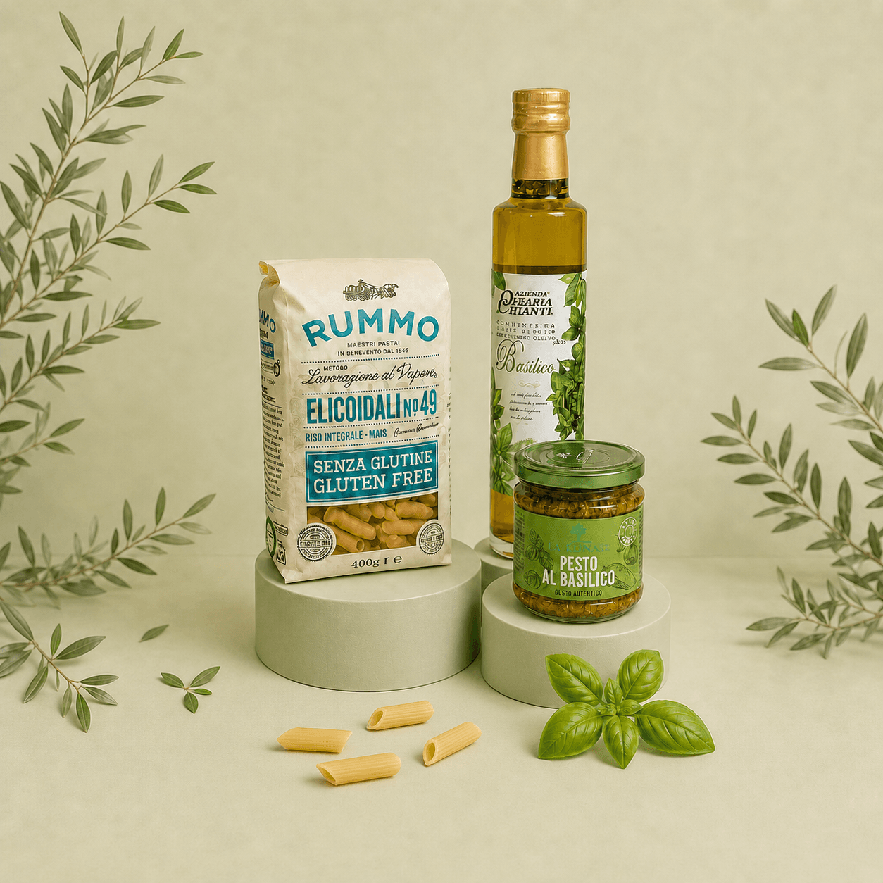 Pastakassen Basilico (glutenfri)